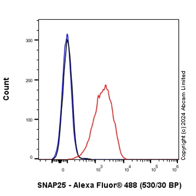 Flow Cytometry (Intracellular) - Anti-SNAP25 antibody [RM1207] - BSA and Azide free (AB320655)