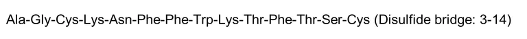 Chemical Structure - Somatostatin, Endogenous neuropeptide (AB141206)