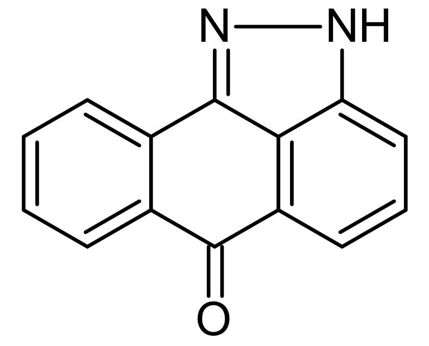 Chemical Structure - SP600125, JNK inhibitor (AB120065), expandable thumbnail