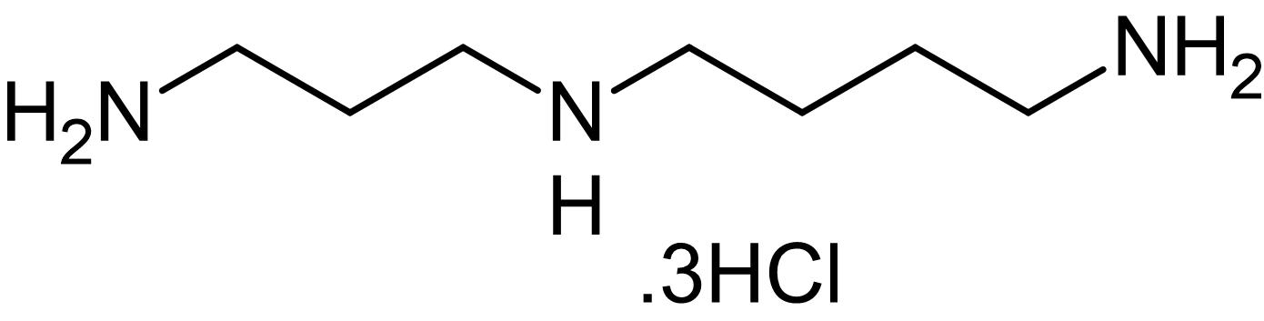 Chemical Structure - Spermidine hydrochloride, nNOS inhibitor (AB120057), expandable thumbnail