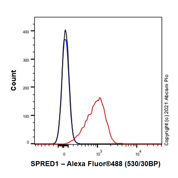 Flow Cytometry - Anti-SPRED1 antibody [EPR24412-120] - BSA and Azide free (AB282019)