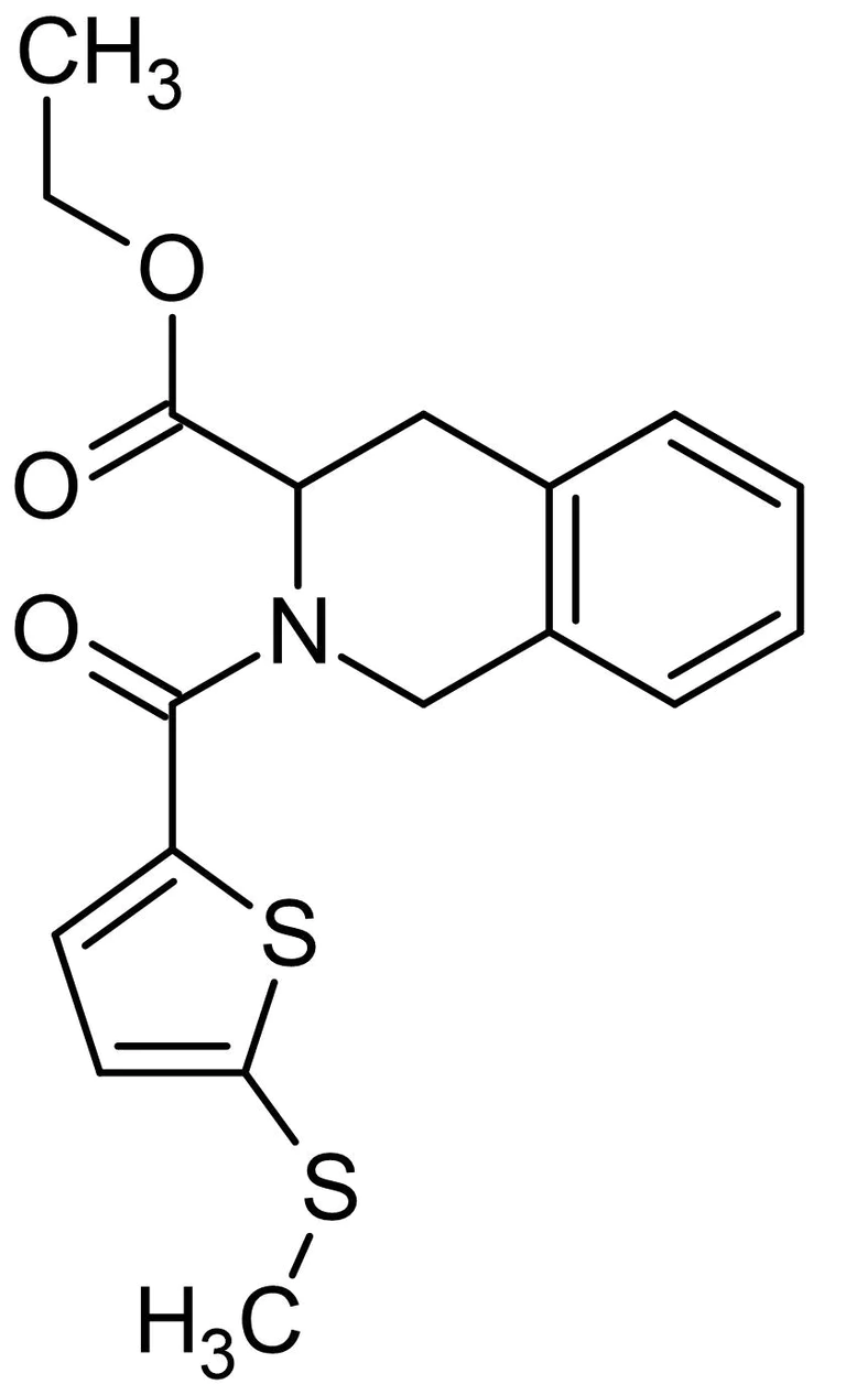 Chemical Structure - SR-8278, REV-ERBalpha antagonist (AB146173)