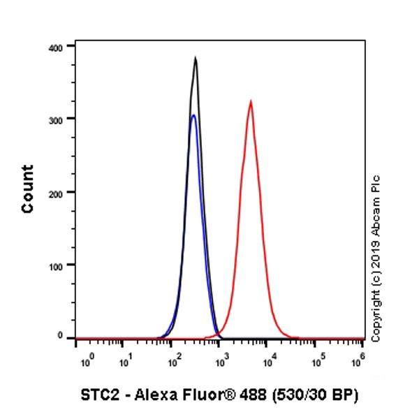 Flow Cytometry (Intracellular) - Anti-Stanniocalcin 2/STC-2 antibody [EPR22866-10] (AB255610), expandable thumbnail