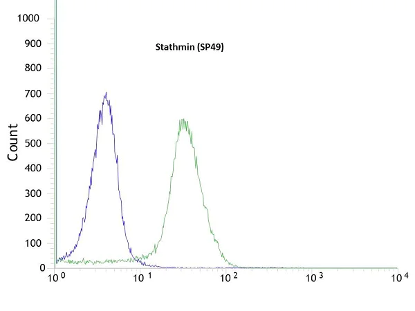 Flow Cytometry (Intracellular) - Anti-Stathmin 1 antibody [SP49] (AB101690)