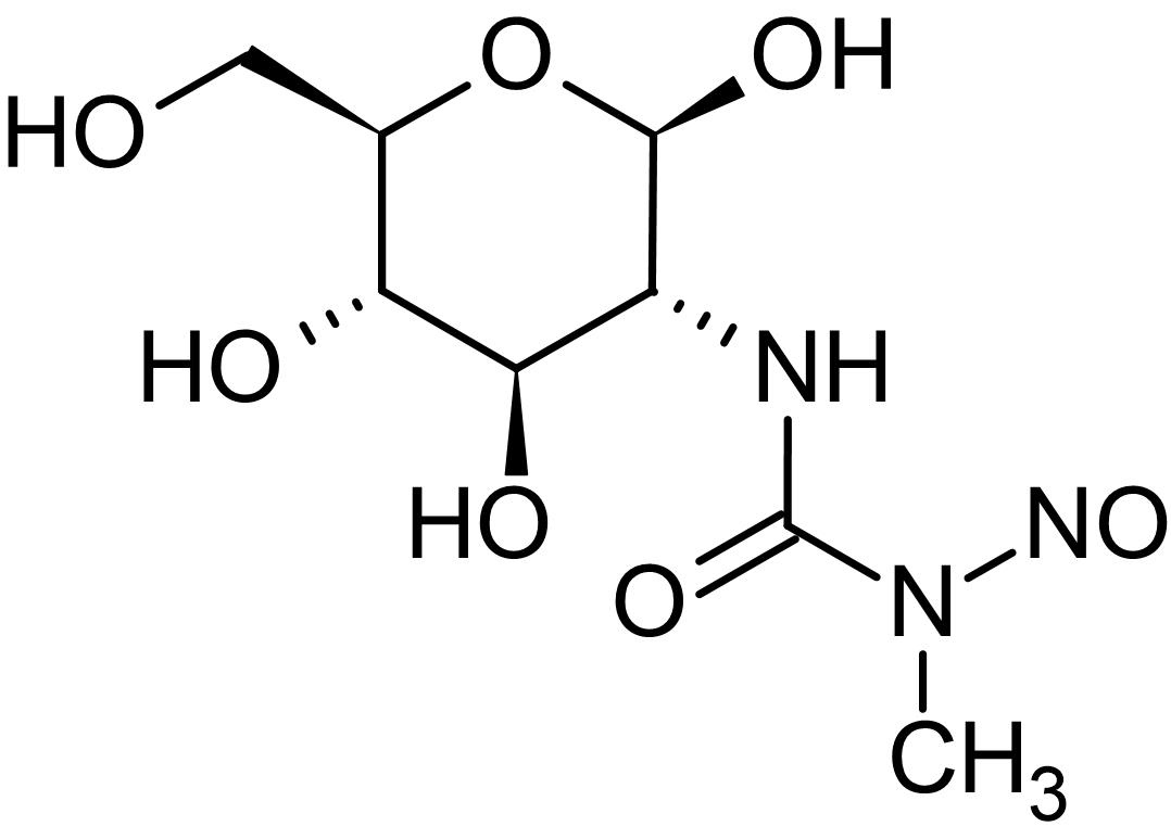 Chemical Structure - Streptozocin, Pancreatic beta-cell toxin (AB142155)
