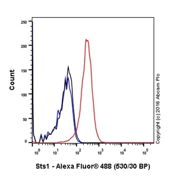Flow Cytometry (Intracellular) - Anti-Sts1 antibody [EPR16980] (AB197027)