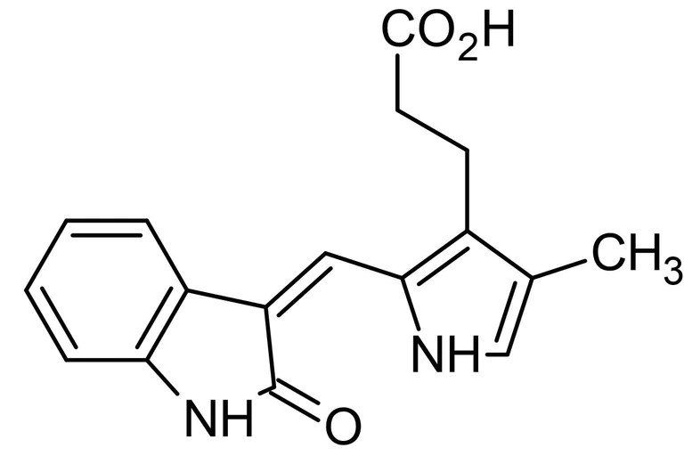 Chemical Structure - SU-5402 (DMSO solution), VEGFR and FGFR inhibitor (AB146602)