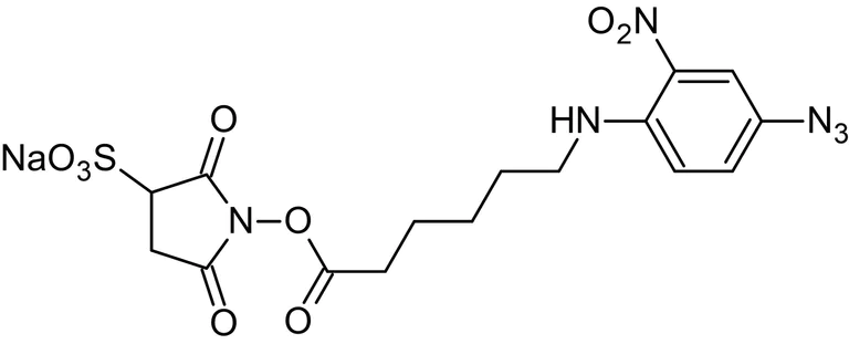 Chemical Structure - Sulfo-SANPAH, primary amine-nitrophenylazide crosslinker (AB145610)