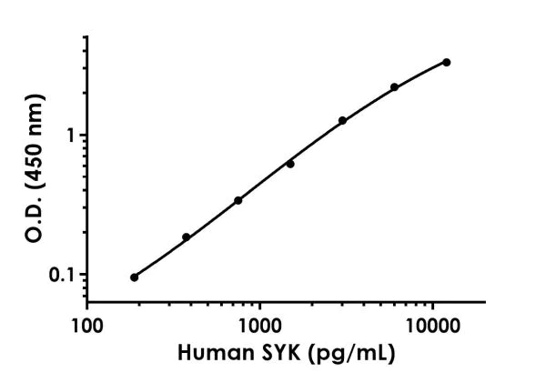 Sandwich ELISA - Anti-Syk antibody [EPR573-69] - BSA and Azide free (Detector) (AB244968)