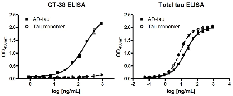 ELISA - Anti-Tau Alzheimer’s Disease antibody [GT-38] - Conformation-Specific (AB246808)