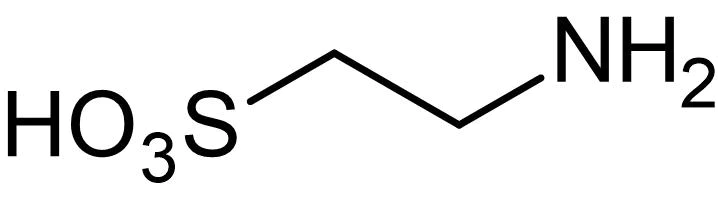 Chemical Structure - Taurine, Partial glycine receptor agonist (AB141063)