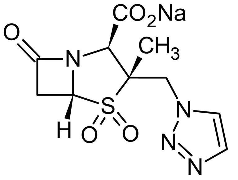 Chemical Structure - Tazobactam sodium salt, beta-lactamase inhibitor (AB143702)