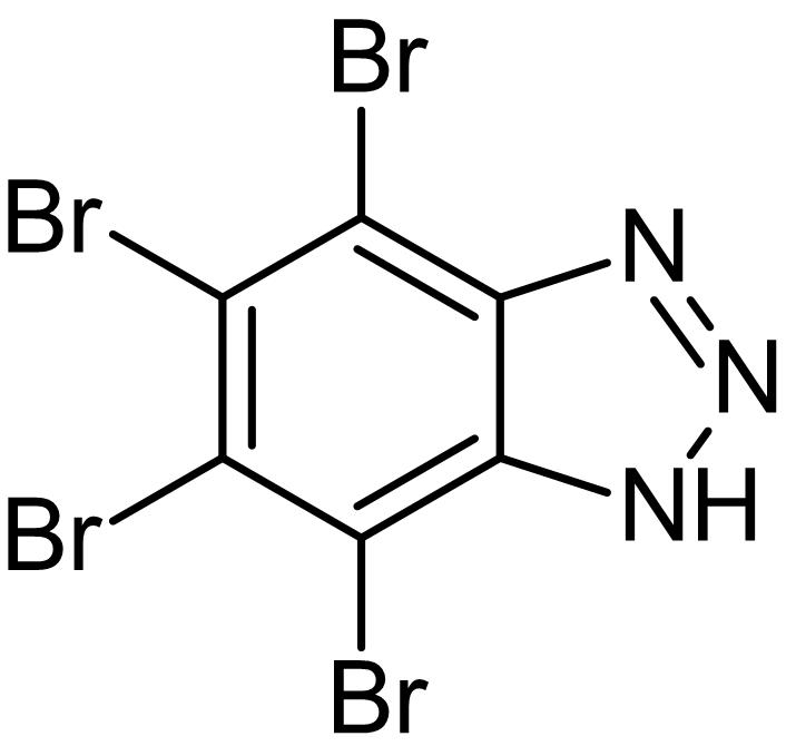 Chemical Structure - TBB, casein kinase-2 (CK2) inhibitor (AB120988)