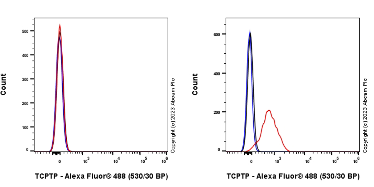 Flow Cytometry (Intracellular) - Anti-TCPTP antibody [EPR28199-34] - BSA and Azide free (ab314497), expandable thumbnail