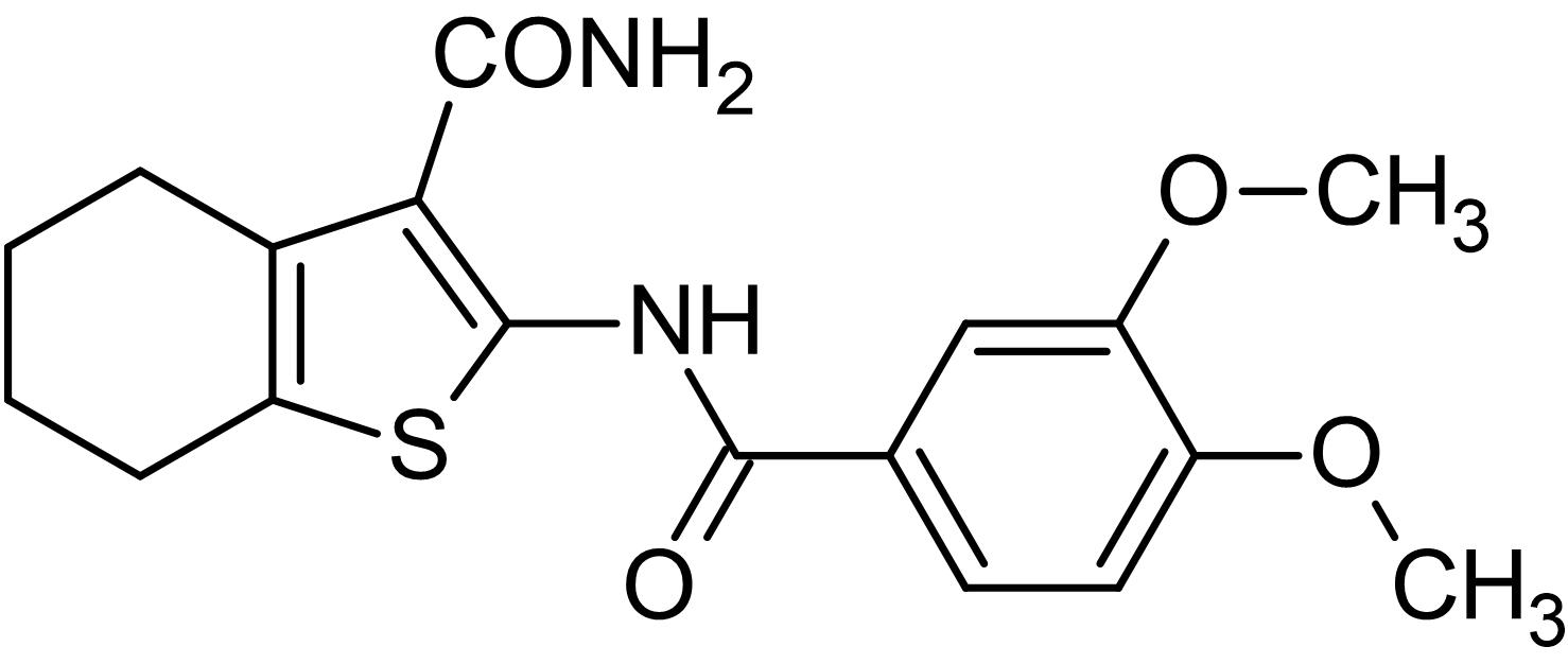 Chemical Structure - TCS 359, FLT3 receptor tyrosine kinase inhibitor (AB141268)