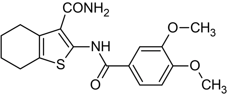 Chemical Structure - TCS 359, FLT3 receptor tyrosine kinase inhibitor (AB141268)