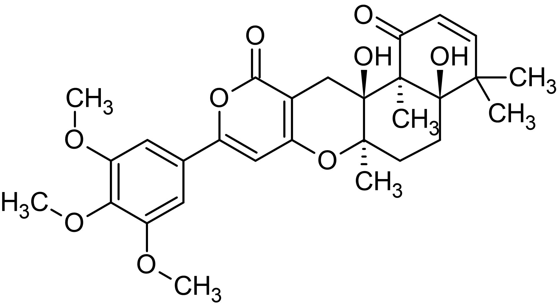 Chemical Structure - Territrem B, AChE inhibitor (AB144370)