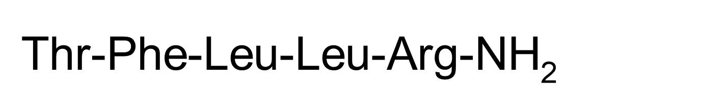 Chemical Structure - TFLLR-NH2, PAR1 agonist peptide (AB120177)