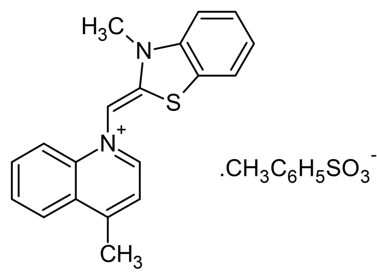 Chemical Structure - Thiazol Orange, Fluorescent dye for reticulocyte analysis (AB145287)