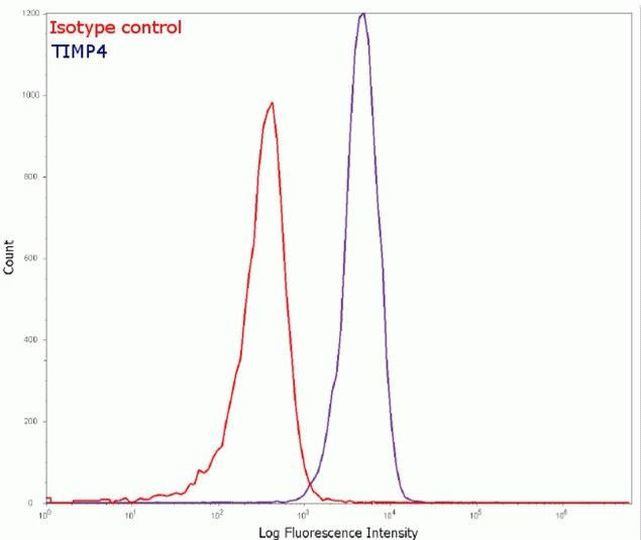 Flow Cytometry - Anti-TIMP4 antibody [RP23040074] (AB313425), expandable thumbnail