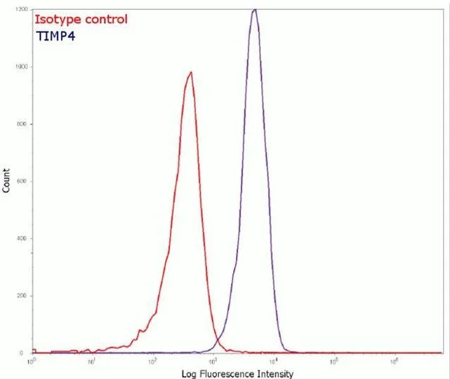Flow Cytometry - Anti-TIMP4 antibody [RP23040074] (AB313425)
