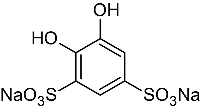 Chemical Structure - Tiron, superoxide scavenger and antioxidant (AB146234)