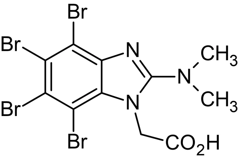 Chemical Structure - TMCB, Selective CK2 inhibitor (AB120289)