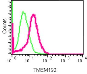 Flow Cytometry (Intracellular) - Anti-TMEM192 antibody [EPR14330-67] (AB186737), expandable thumbnail