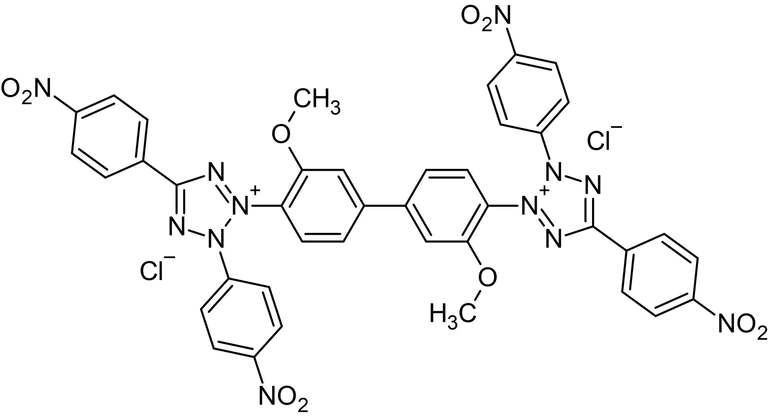 Chemical Structure - TNBT, Redox indicator (AB146263)