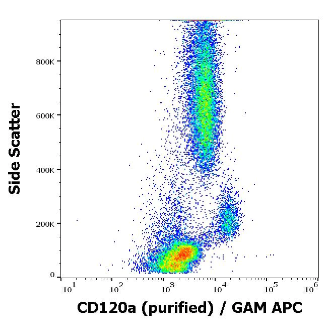 Flow Cytometry - Anti-TNF Receptor I antibody [H398] (AB194814)