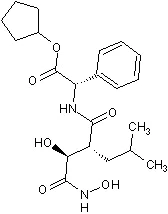 Chemical Structure - Tosedostat (CHR2797) (AB273387)