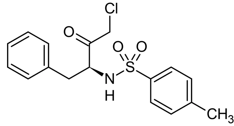 Chemical Structure - TPCK, chymotrypsin and SMase inhibitor (AB144608)
