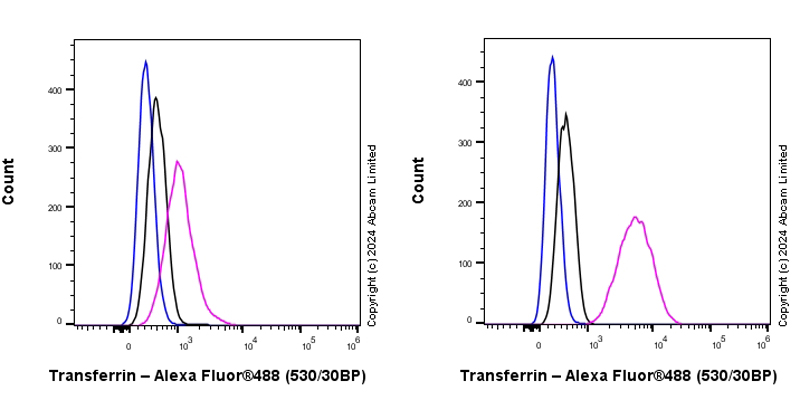 Flow Cytometry (Intracellular) - Anti-Transferrin antibody [RM2060] (AB318997), expandable thumbnail