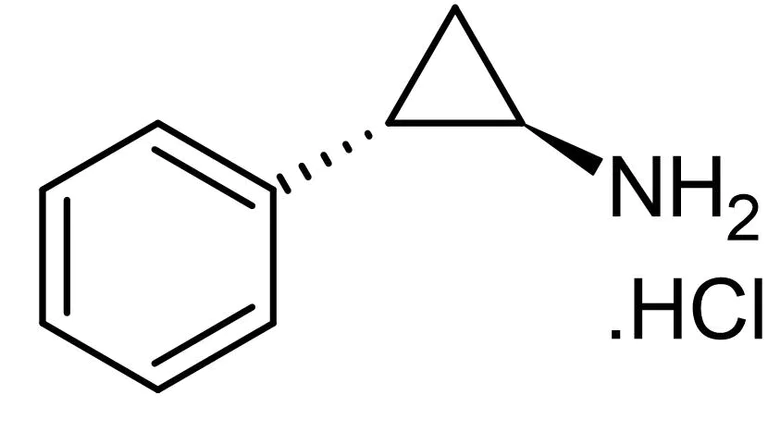 Chemical Structure - Tranylcypromine hydrochloride (2-PCPA), Irreversible monoamine oxidase (MAO) inhibitor (AB120606)