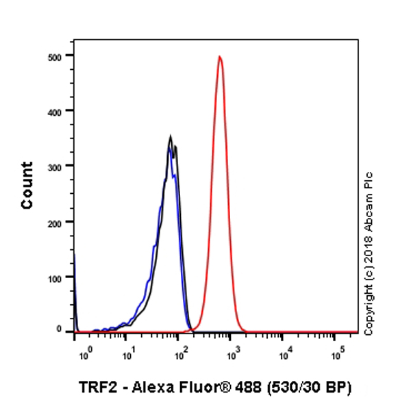 Flow Cytometry (Intracellular) - Anti-TRF2 antibody [EPR3517(2)] (AB108997), expandable thumbnail