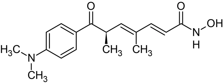 Chemical Structure - Trichostatin A (DMSO solution), histone deacetylase inhibitor (AB146598)