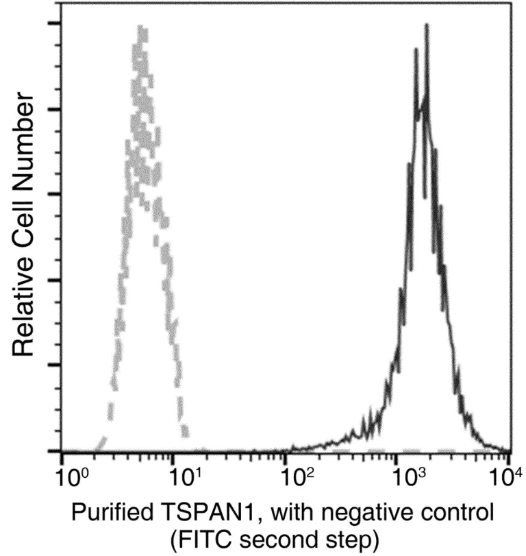 Flow Cytometry (Intracellular) - Anti-TSPAN1 antibody [010] - BSA and Azide free (AB276063)
