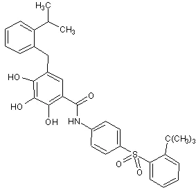 Chemical Structure - TW-37 (AB273490)