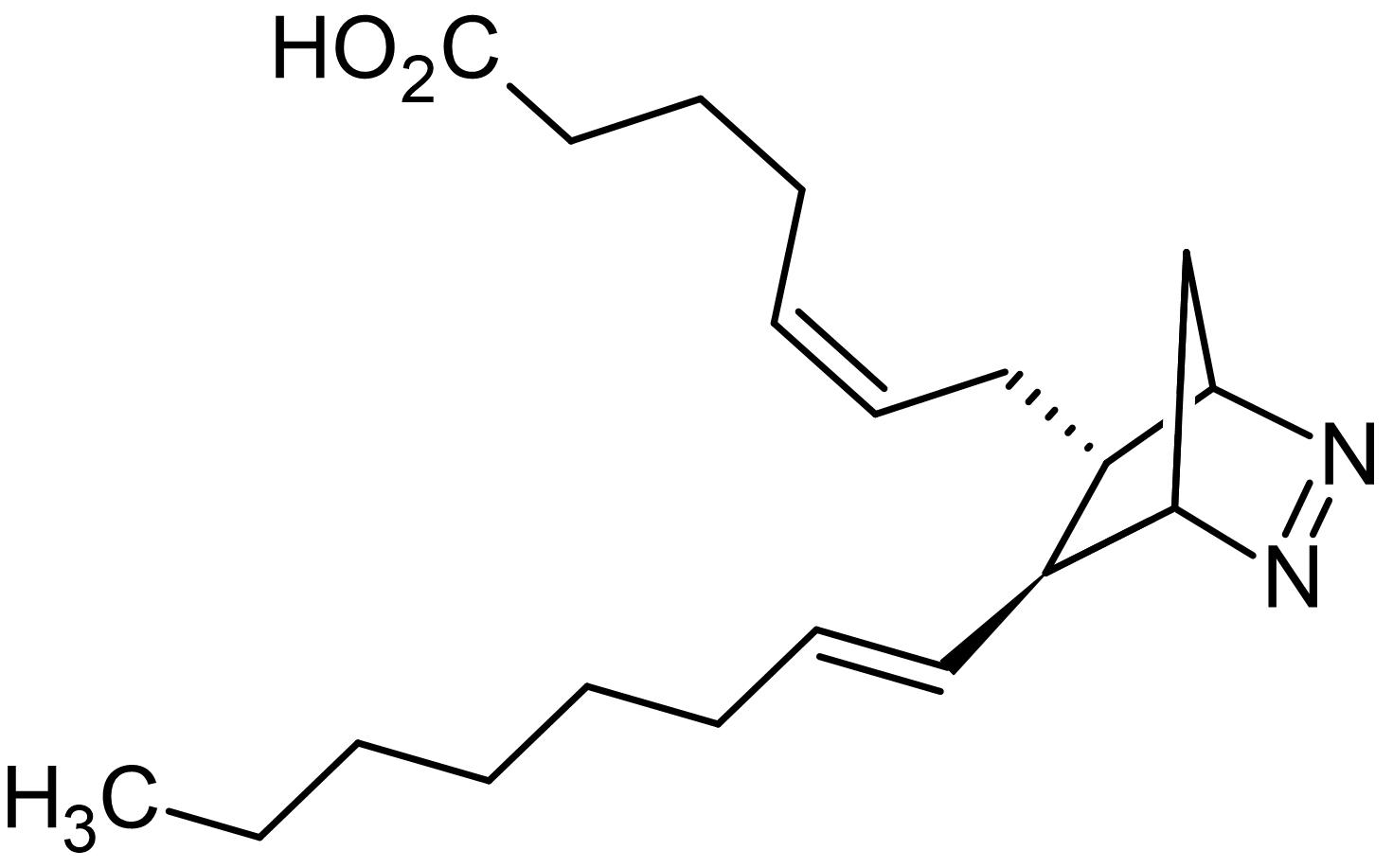 Chemical Structure - U-51605, PGI2 and TXA2 synthase inhibitor (AB120908), expandable thumbnail