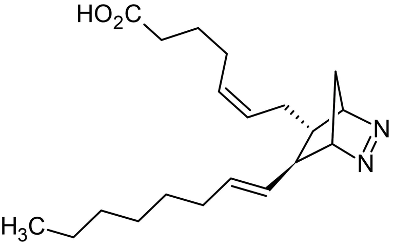 Chemical Structure - U-51605, PGI2 and TXA2 synthase inhibitor (AB120908)