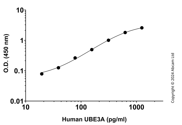 Sandwich ELISA - Anti-UBE3A antibody [EPR26740-24] - BSA and Azide free Detector (AB323672)