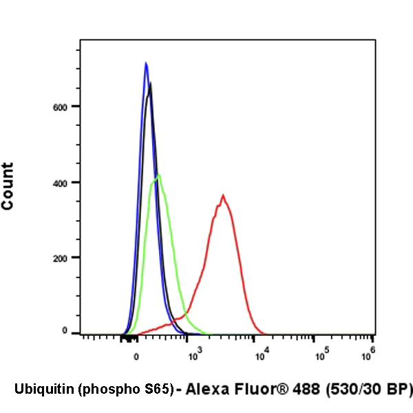 Flow Cytometry (Intracellular) - Anti-Ubiquitin (phospho S65) antibody [30H3/30K1] - BSA and Azide free (AB309156)
