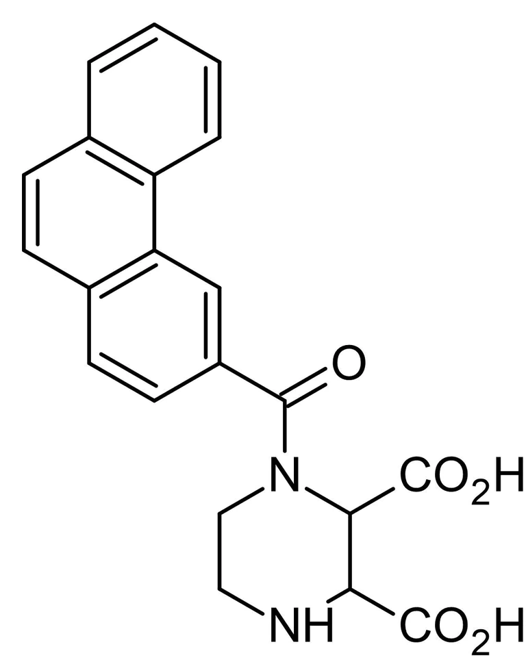 Chemical Structure - UBP141, GluN2D antagonist (AB120193)