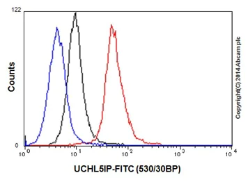 Flow Cytometry (Intracellular) - Anti-UCHL5IP antibody [EPR15341-56] - BSA and Azide free (AB251147)