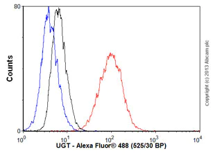 Flow Cytometry - Anti-UGT antibody [7H2AF11] (AB129729)