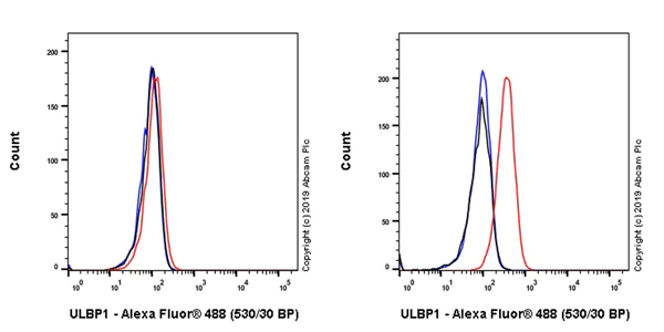 Flow Cytometry - Anti-ULBP1 antibody [EPR22088-211] - BSA and Azide free (AB256515)
