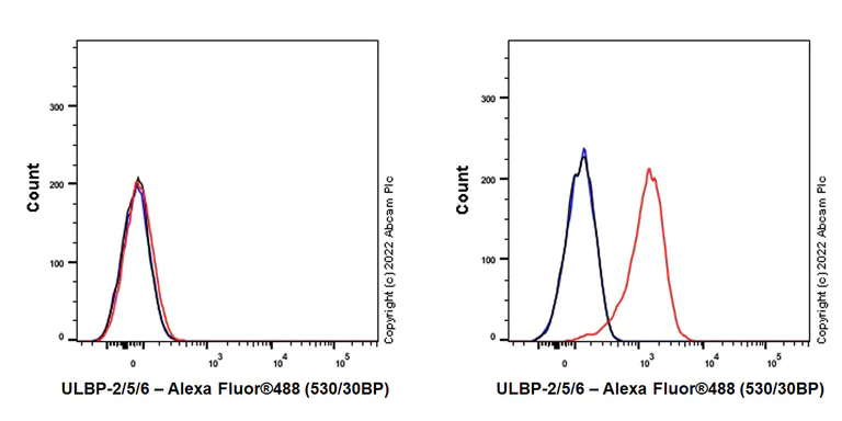 Flow Cytometry - Anti-ULBP2+ULBP5+ULBP6 antibody [EPR26171-156] (AB290731)