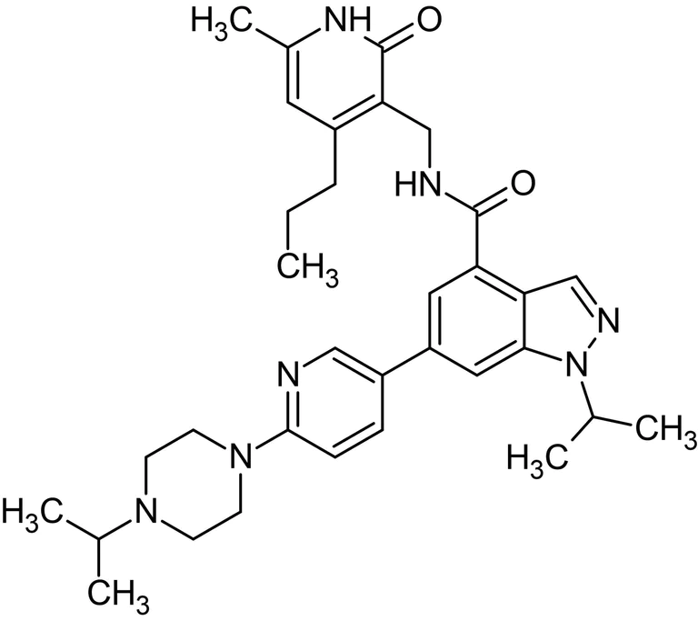 Chemical Structure - UNC1999, EZH2 methyltransferase inhibitor (AB146152)