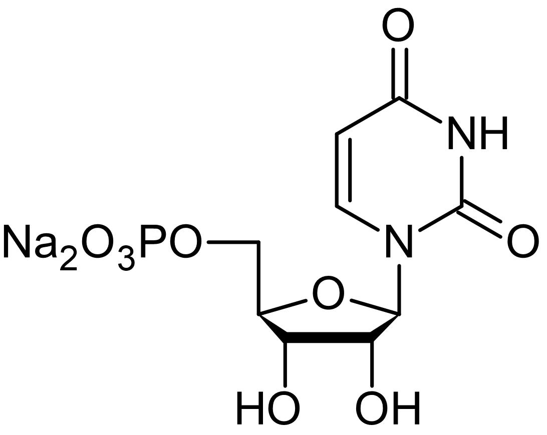 Chemical Structure - Uridine-5'-monophosphate [UMP] disodium salt, nucleotide component of ribonucleic acid (AB146223), expandable thumbnail