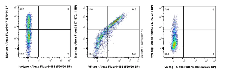 Flow Cytometry (Intracellular) - Anti-V5 tag antibody [RM1083] (AB314555)